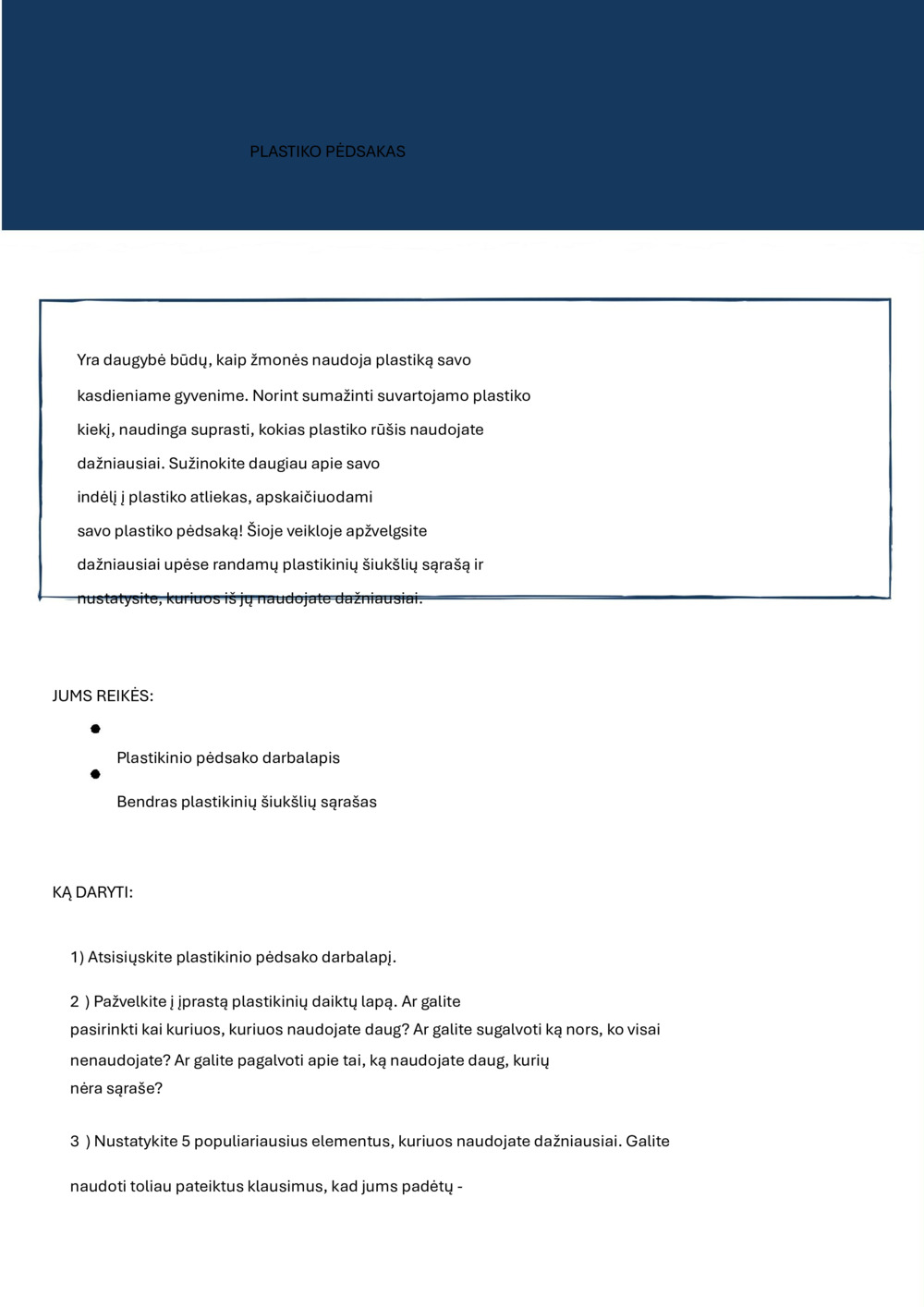 Kuo plastikas kenkia aplinkai?_0