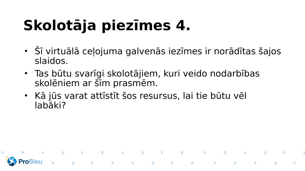 Skolotāja piezīmes 4.