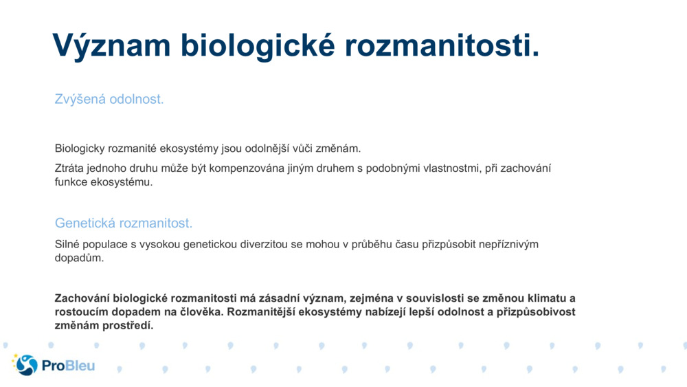 Zvýšená odolnost.