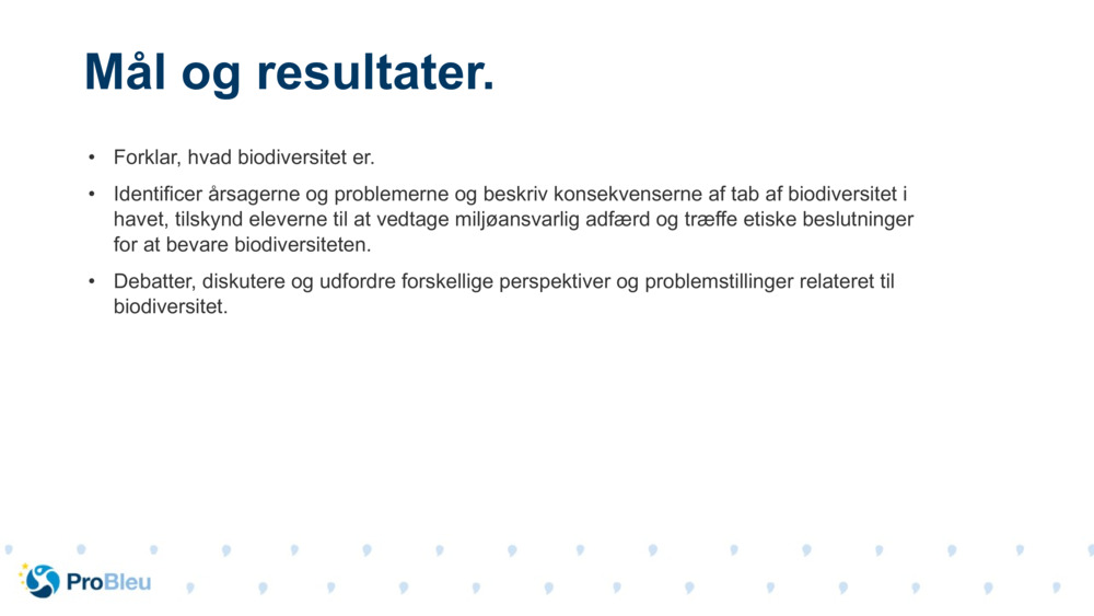 Forklar, hvad biodiversitet er.