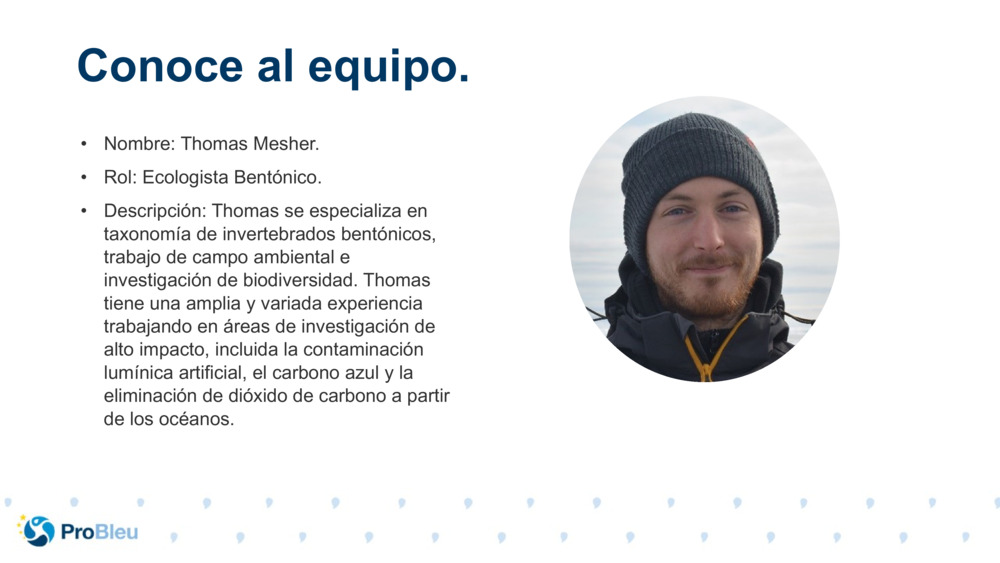 Nombre: Thomas Mesher.