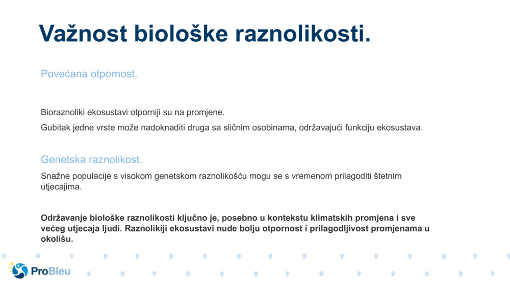 Povećana otpornost.