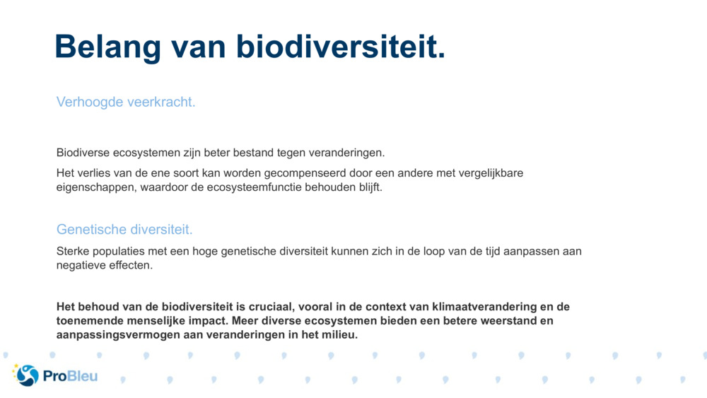 Verhoogde veerkracht.