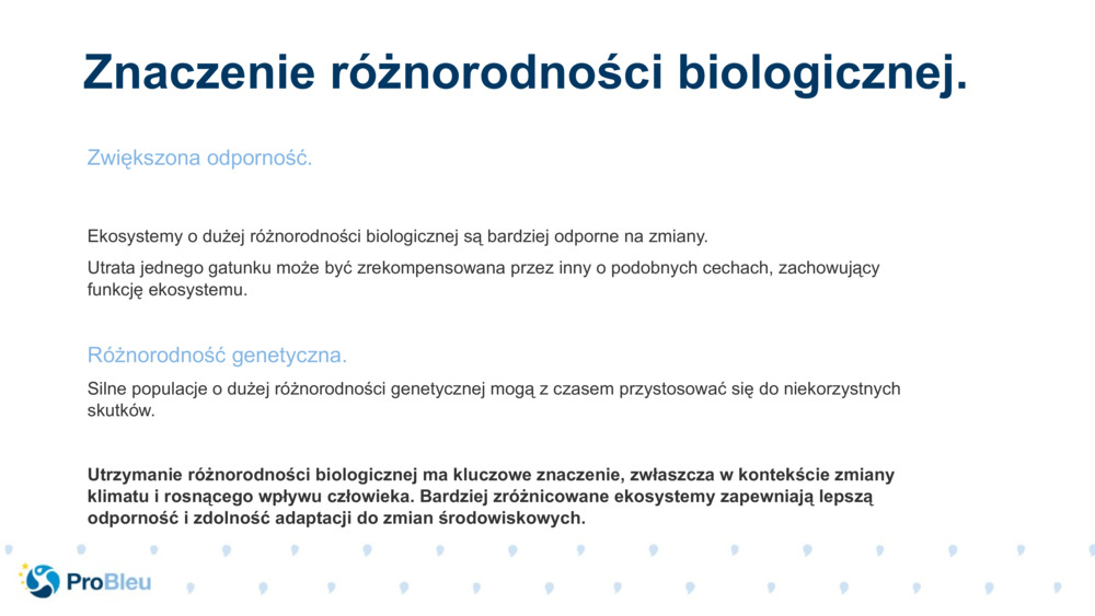 Zwiększona odporność.