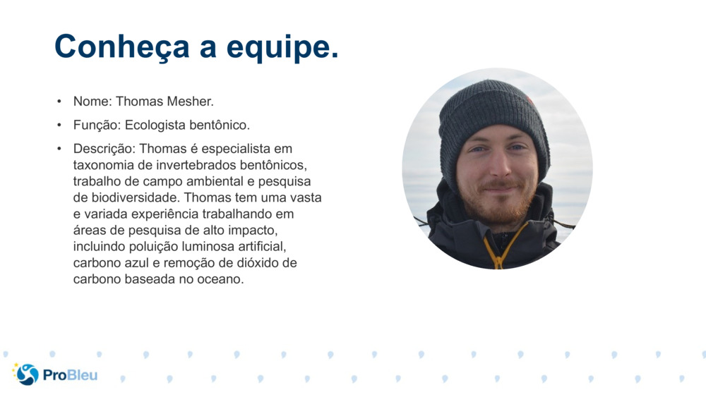 Nome: Thomas Mesher.