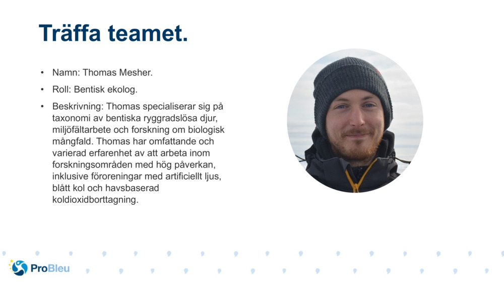 Namn: Thomas Mesher.