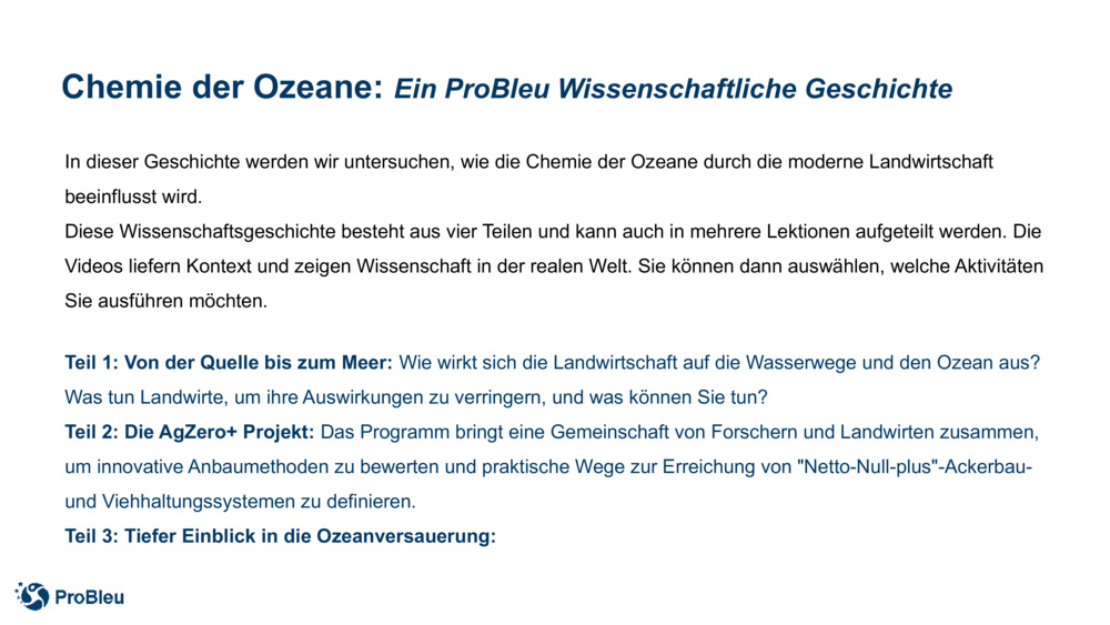 Chemie der Ozeane: 