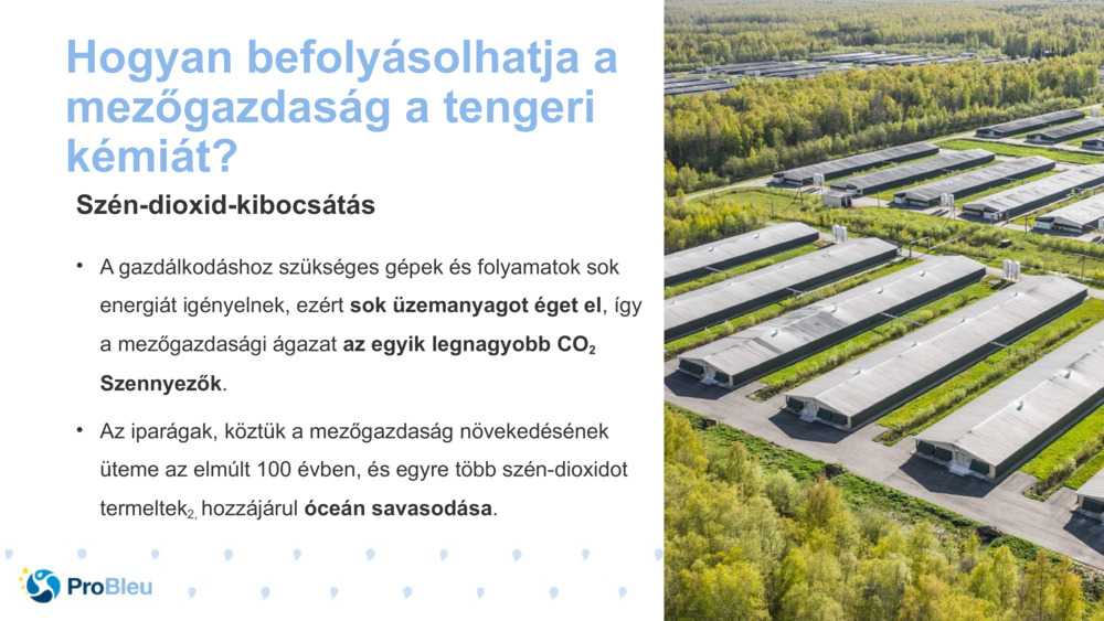 Hogyan befolyásolhatja a mezőgazdaság a tengeri kémiát?