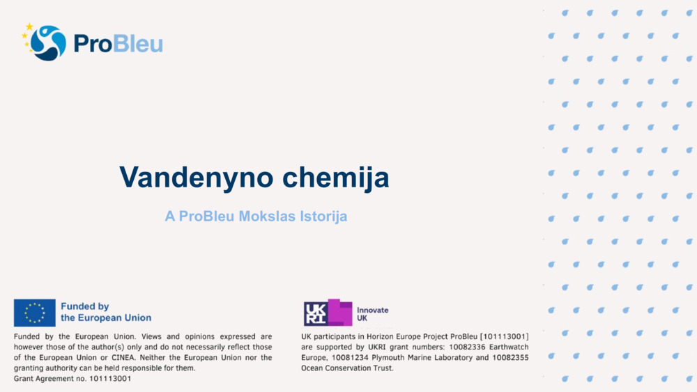 Vandenyno chemija