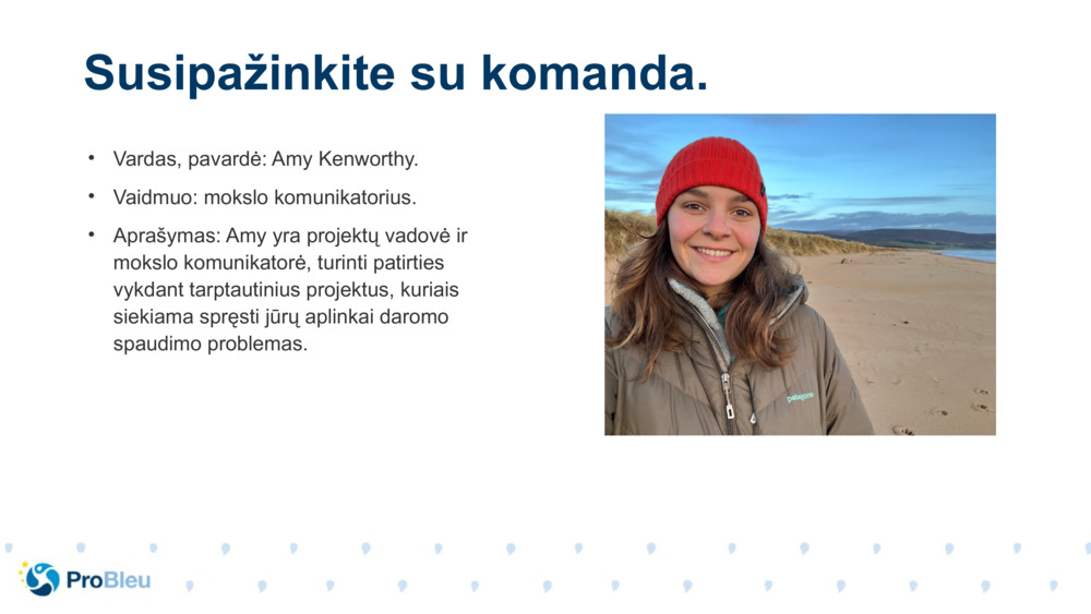 Vardas, pavardė: Amy Kenworthy.