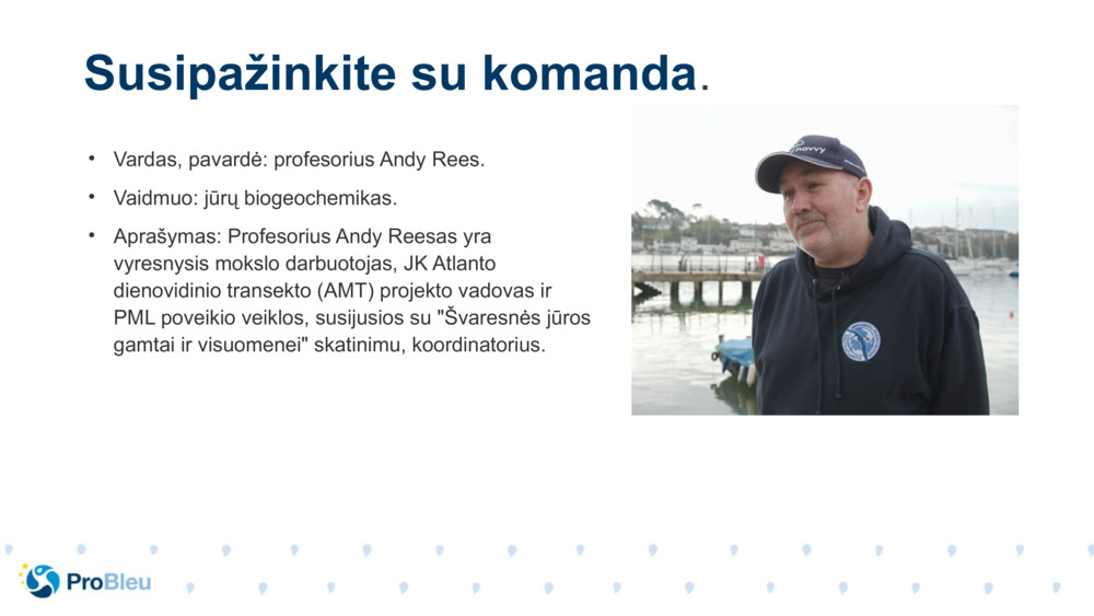 Vardas, pavardė: profesorius Andy Rees