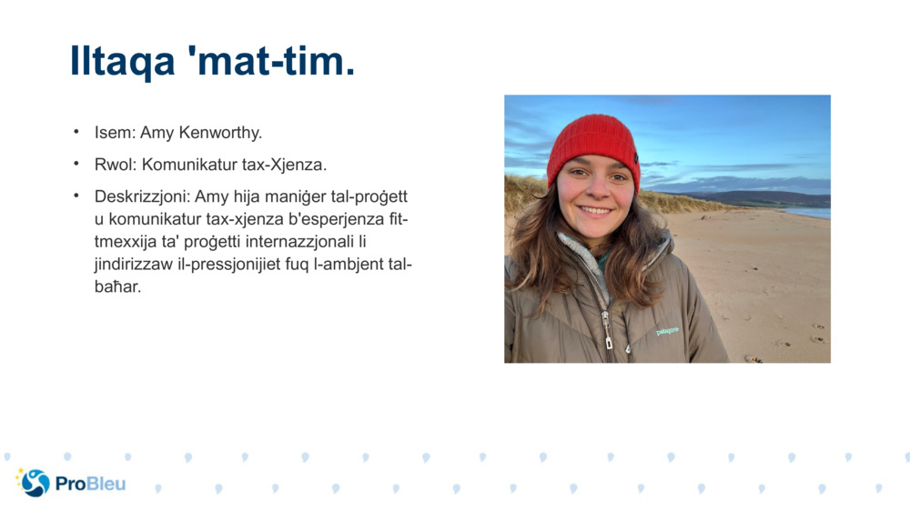 Isem: Amy Kenworthy.