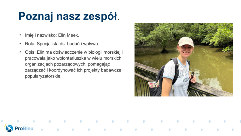 Imię i nazwisko: Elin Meek