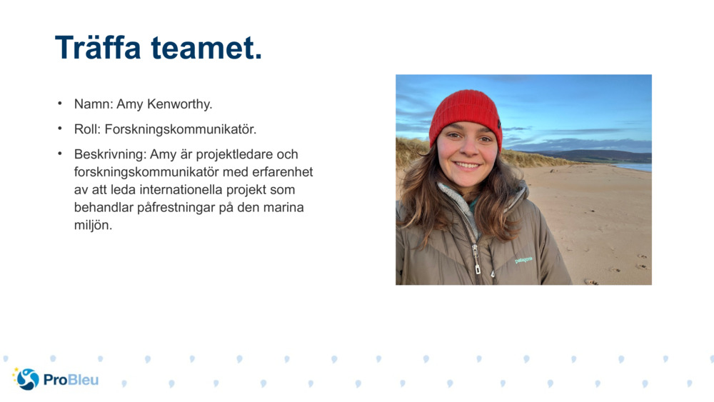 Namn: Amy Kenworthy.