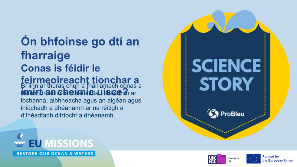 Ón bhfoinse go dtí an fharraige 