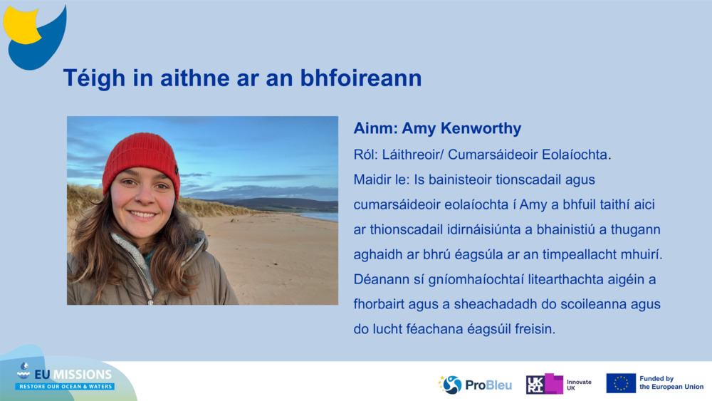 Téigh in aithne ar an bhfoireann