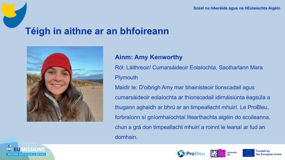 Téigh in aithne ar an bhfoireann