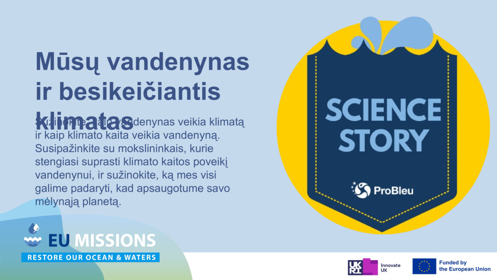 Mūsų vandenynas ir besikeičiantis klimatas