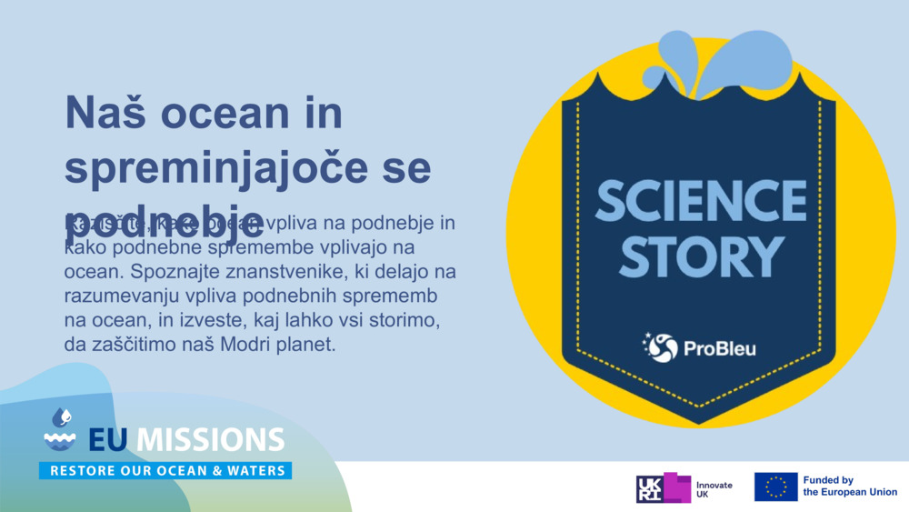 Naš ocean in spreminjajoče se podnebje